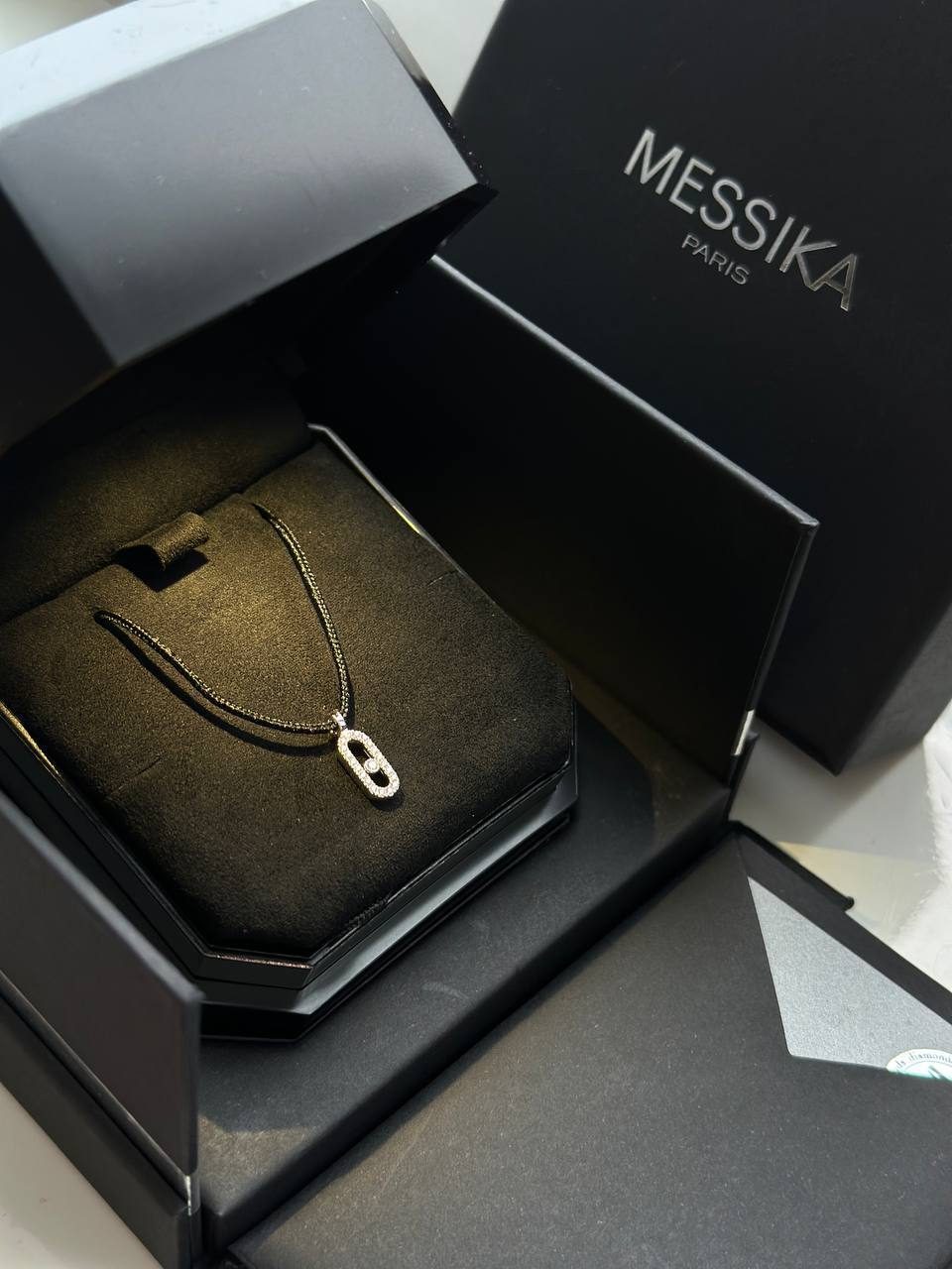 MESSIKA Кольє Messika Care(s) Pavé — фото 1