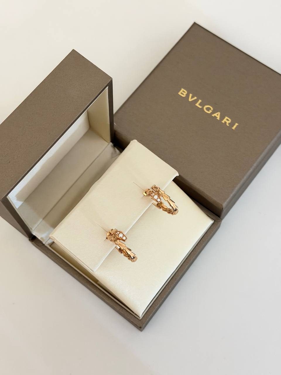 BVLGARI Сережки Serpenti Viper — фото 1