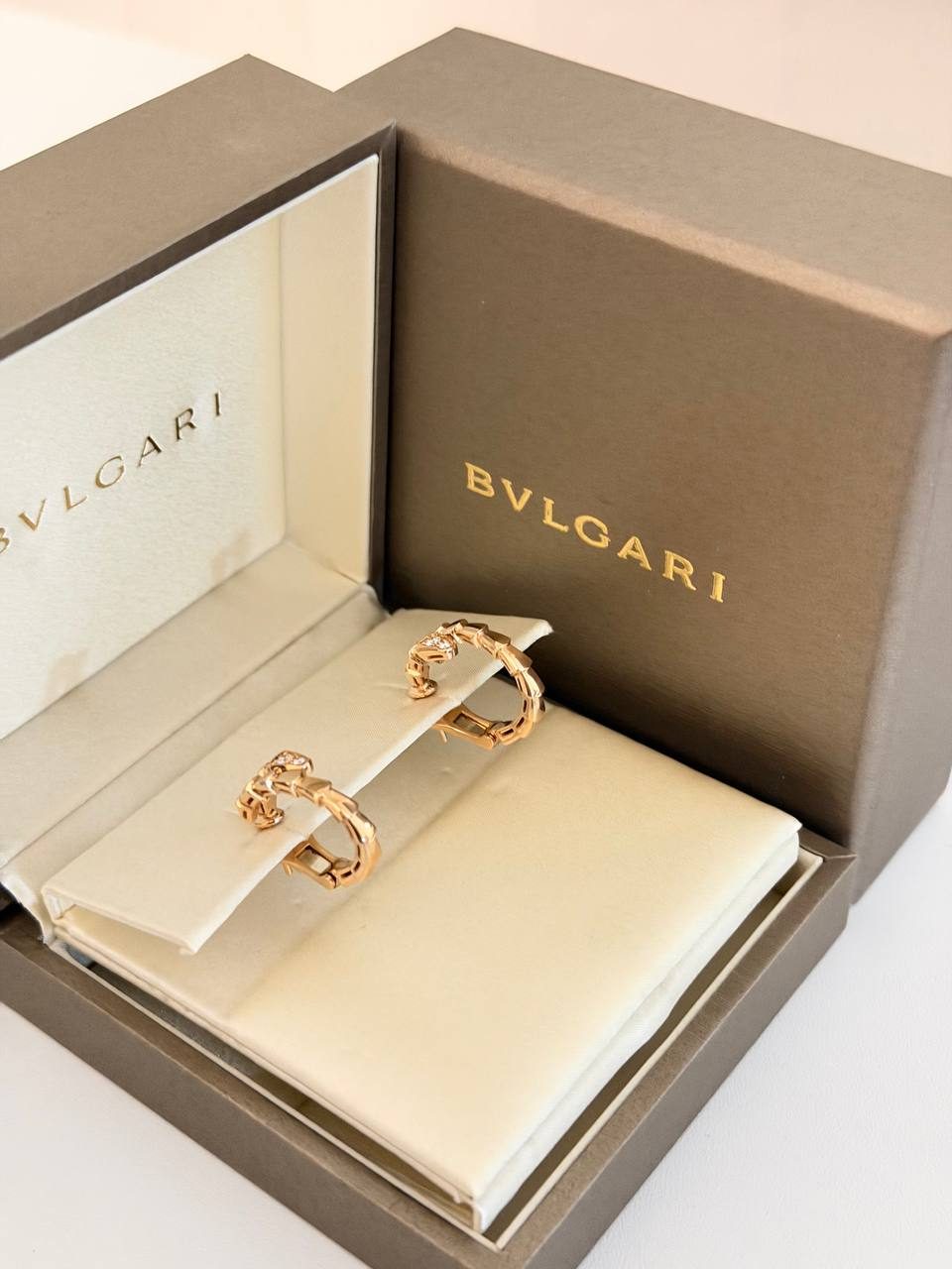 BVLGARI Сережки Serpenti Viper — фото 3